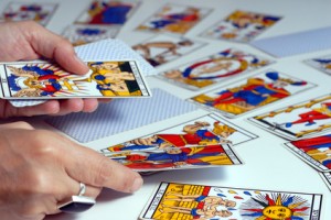 la tireuse de cartes